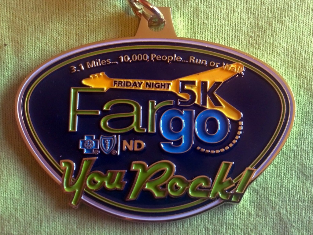 Fargo5KMedal